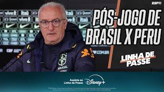 BRASIL 4 X 0 PERU: Linha de Passe AO VIVO com o pós-jogo da seleção brasileira