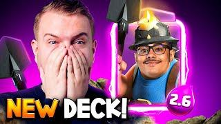 MOHAMED LIGHT NEW MINER CYCLE DECK IS INSANE IN CLASH ROYALE!