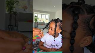 Easy kids hairstyle 