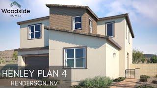 Henley Plan 4 by Woodside Homes | 2752 Sq Ft, 4 BD, 3 BA, 2 GR | HUGE ISLAND | New Home in Henderson