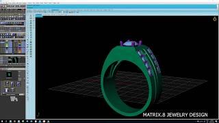 How to make 3D gemvision jewelry design matrix 8