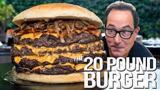 20 POUND BACON CHEESEBURGER - 2 MILLION SUBSCRIBER SPECIAL | SAM THE COOKING GUY 4K