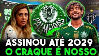 BOMBA! FECHOU ATÉ 2029! ACABOU DE ASSINAR! DE VOLTA AO VERDÃO! ÚLTIMAS NOTÍCIAS DO PALMEIRAS HOJE!