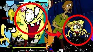 References in FNF X Pibby | Corrupted Spongebob VS Pibby #9 | Come and Learn with Pibby