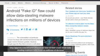 FakeID Flaw in Android - AT&T ThreatTraq: Episode 105 (Part 5 of 6)