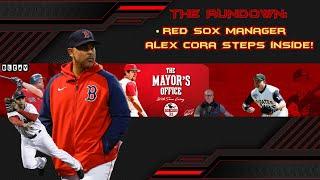 Red Sox Manager Alex Cora steps inside!