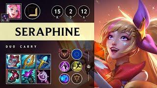Seraphine Carry vs Swain - EUW Grandmaster Patch 25.10