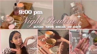 My Selfcare Night Routine 🫧|| Skincare - Unboxing’s - Gurwm | Vixctoria