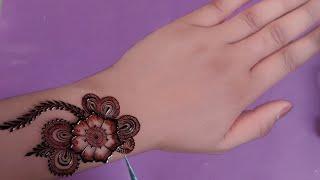 New beautiful stylish mehndi design | Back hand mehndi design |simple mehndi | mehndi design |mehndi