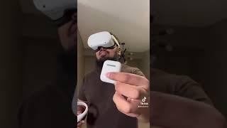 How to connect your Airpods to you Oculus Quest 2! #oculusquest2 #quest2 #shorts
