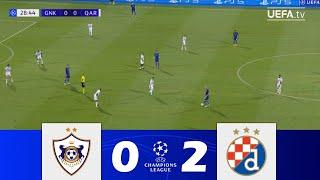 Qarabağ protiv GNK Dinamo Zagreb [0-2] | UEFA Liga prvaka Play-off 24/25 | Vrhunci utakmice!