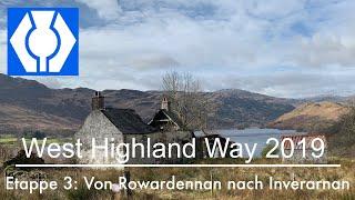 Allein auf dem West Highland Way -  Etappe 3: Von Rowardennan nach Inverarnan