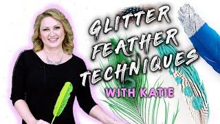 ZUCKER® Glitter Feather Techniques | DIY, Crafting & Feather Information