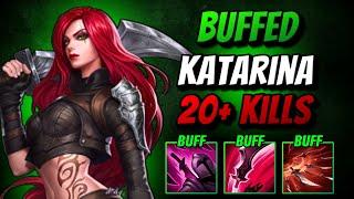 BUFFED KATARINA IS BROKEN - Wild Rift Katarina Gameplay Guide & Build