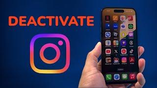 How To Temporarily Deactivate Instagram Account