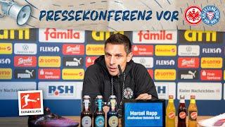 Pressekonferenz vor dem Auswärtsspiel bei Eintracht Frankfurt ️ | #SGEKSV