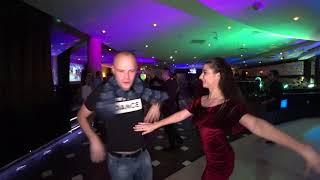 Сальса в Crown Plaza Minsk. Ребята + Саша Киселев и Вероника Куркина