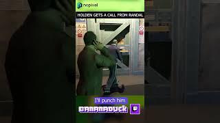 HOLDEN GETS A CALL FROM RANDAL