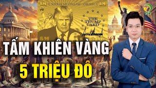 “Thẻ Vàng 5 triệu đô”: Tấm khiên của TT Trump giữa biển lửa bạo loạn - KHỎE TỰ NHIÊN