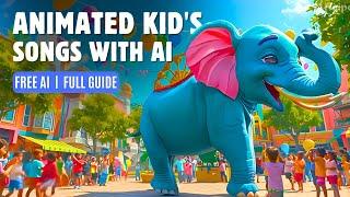 How to Create Kids' Song Video with AI (Earn $10,000+ Monthly!)