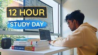 How to study 12 hours per day | My 12 Hour Study Routine (UNSW Med Student)