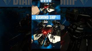 No Man's Sky: Sleek Black & White Dragonfly Sentinel Ship - A Supercharged Marvel!