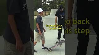 Landing your first kickflip! #skateboarding #shorts #how #learntoskate