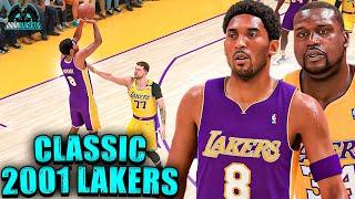 Hidden Classic 2001 Lakers Shaq & Kobe in Play Now Online NBA 2K25!