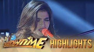 It's Showtime: Anne Curtis belts out "Chandelier"