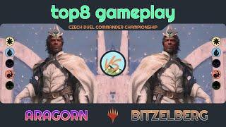 Aragorn vs. Aragorn - Czech DC Championship - R7 - Duel Commander - EDH│MTG│bitzelberg