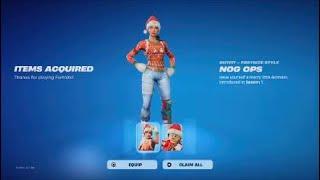 BUYING SEASON 1 OG FORTNITE CHRISTMAS SKIN *NOG OPS*