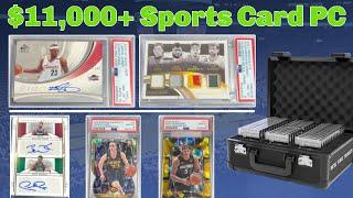 Revealing my FIVE FIGURE Personal Sports Card Collection!!!