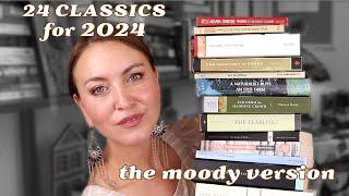 Moodily choosing 24 CLASSICS for 2024