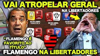PASCOAL ARGOU o AÇO e ZINHO FOI DIRETO ! "ESSE FLAMENGO É FAVORITAÇO NA LIBERTADORES !"