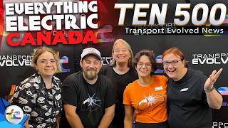 TEN Transport Evolved News Episode 500 - Live From Everything Electric!