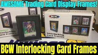 Let's Review The BCW Interlocking Sports Card Display Frames! How Did I Not Know About These?!