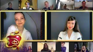 Dove and Sofia Surprise Fans on ZOOM! | Descendants