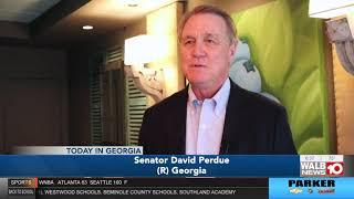 WALB: Senator David Perdue visits Friends Grille & Bar in Valdosta