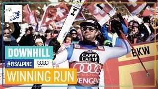 Beat Feuz | Men's Downhill | Wengen | 1st place | FIS Alpine