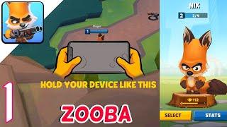 ZOOBA - TUTORIAL gameplay walkthrough part 1 [Android 4k 60FPS]