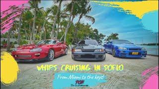 IMPORTS AND DOMESTICS CRUISING IN SOUTH FLORIDA