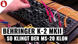 Behringer K-2 MKII - Soundtest vom MS-20 Klon