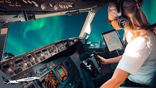 BOEING 737 Stunning TAKEOFF ICELAND Keflavik Airport RWY01 | Cockpit View | Life Of An Airline Pilot