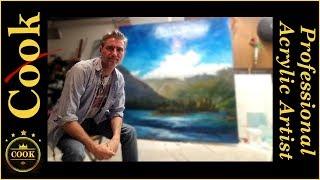 Daniel Elliott Answers Art Questions on Oils  and Acrylics #5 With Ginger Cook