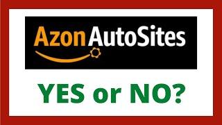 AzonAutoSites Review - Legit AZON AUTO SITES AI App?