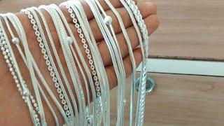 Silver Chain Design | silver chain design for men and women with price | chain design in silver for