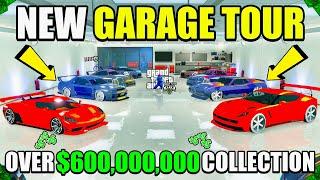 My GTA 5 Online Car Collection GARAGE TOUR! OVER $600,000,000 Worth of CARS!