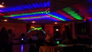 Playing a salsa night at tapton hall