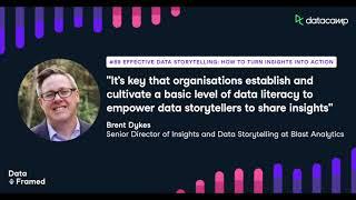 #69 Effective Data Storytelling: How To Turn Insights Into Actions (with Brent Dykes)