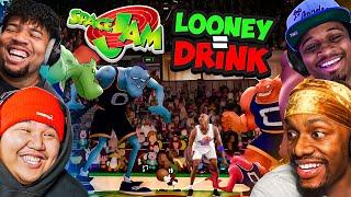 We Turned Space Jam Into A DRINKING GAME! Ft. Dom2K & CjDaChamp